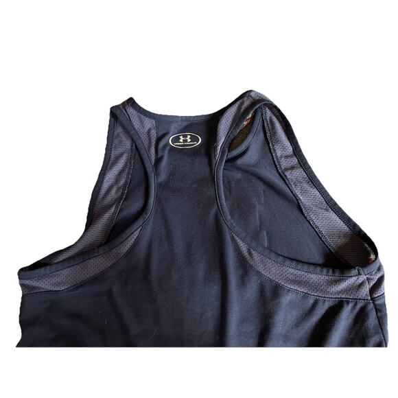 Auburn Under Armour Navy Heatgear Athletic Racer Back Dress Women's Size Medium - Picture 7 of 7